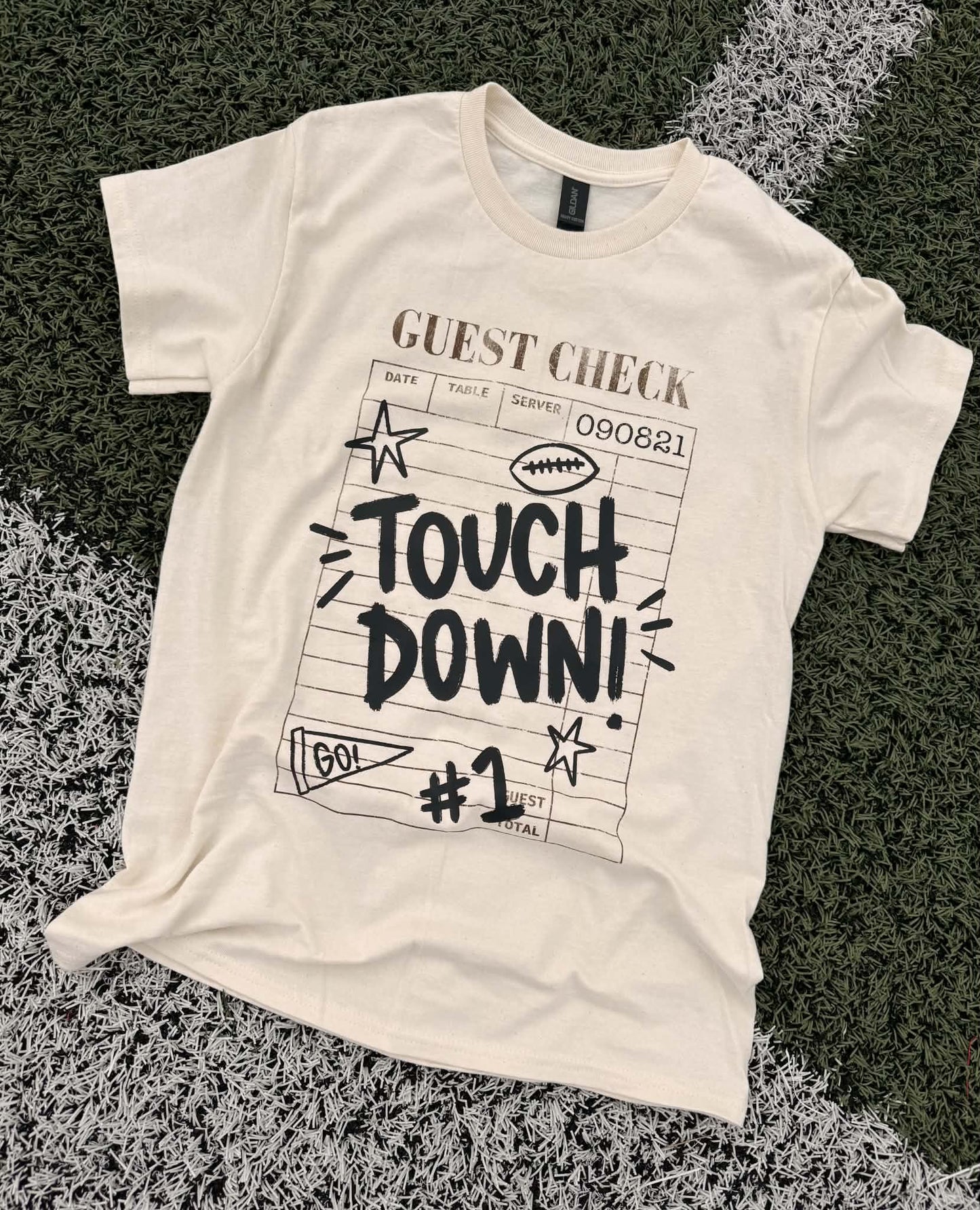 Cream "Touchdown #1" Tee ๐๐งพ