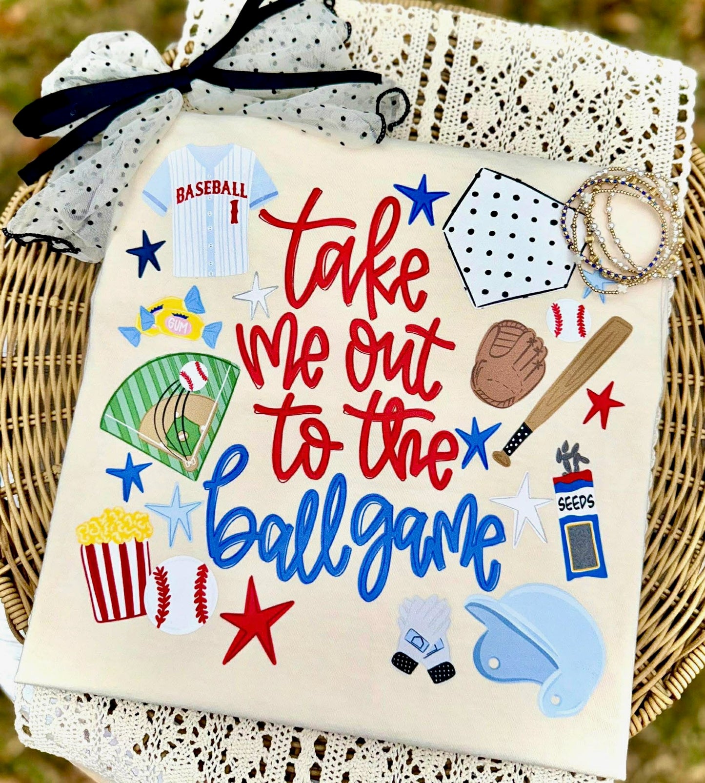 Take Me Out To The Ballgame Tee