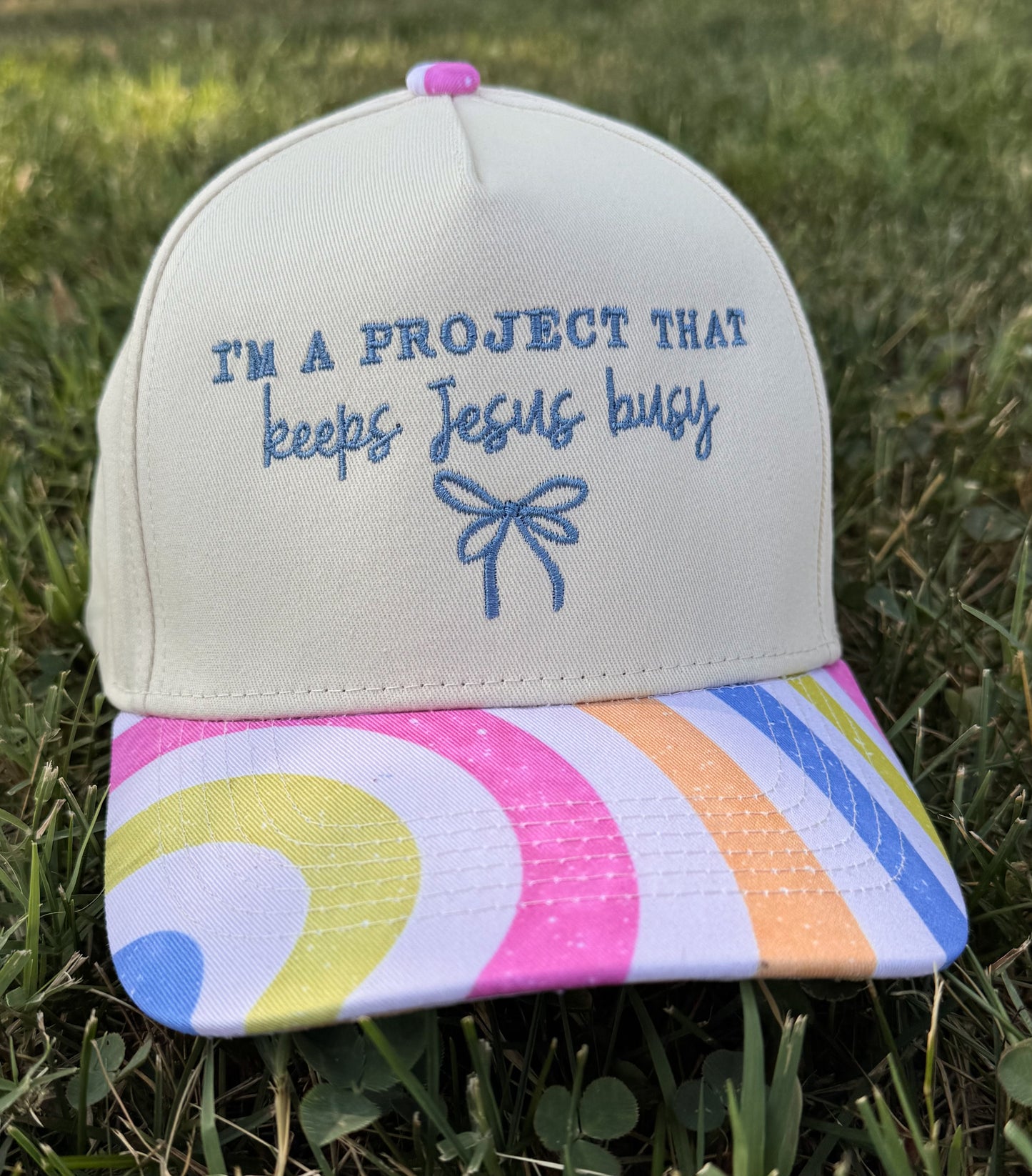 I’m A Project That Keeps Jesus Busy Trucker