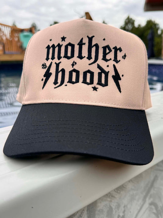 Motherhood Embroidered Trucker Hat