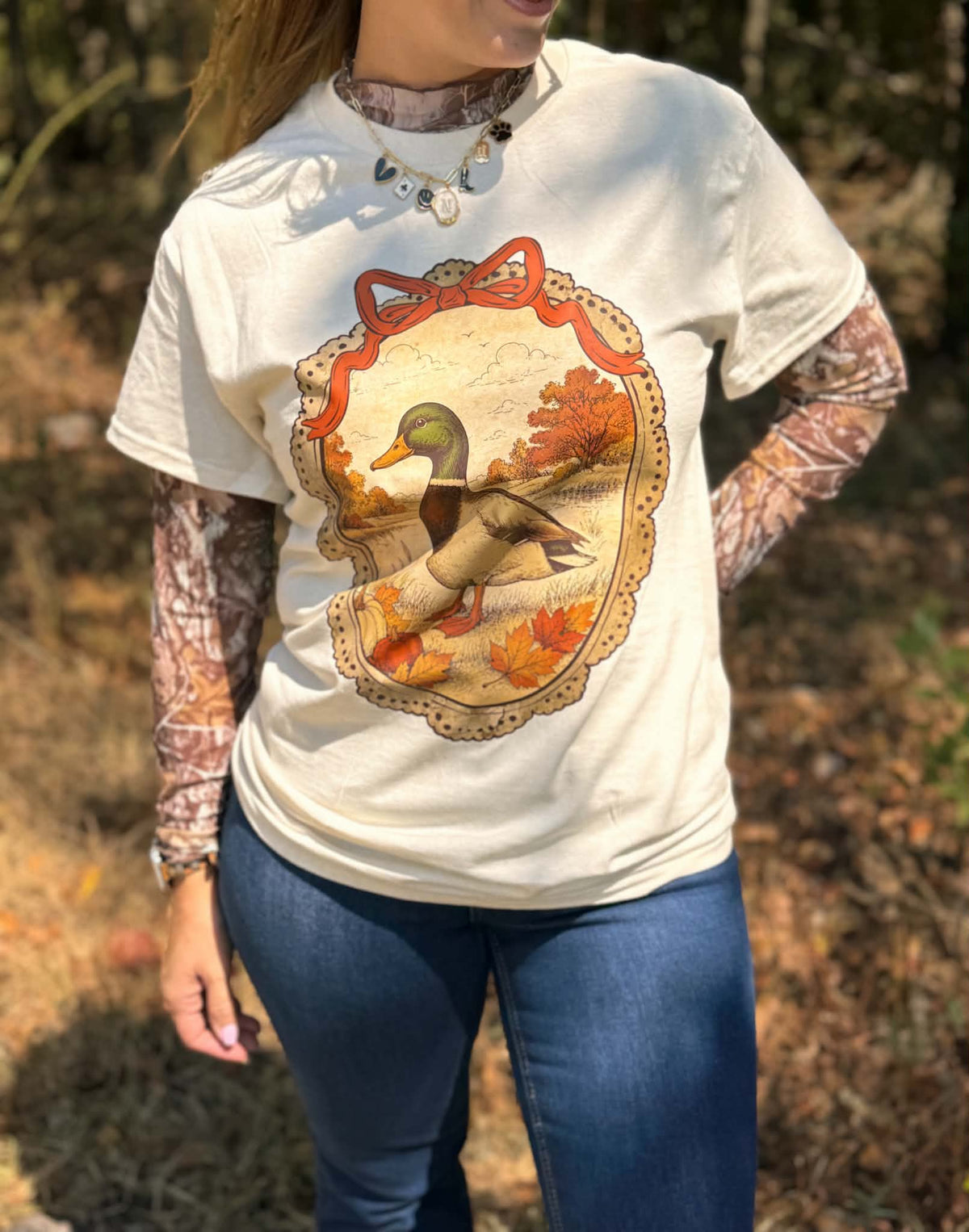 Short Sleeve "The Fall Mallard" Tee