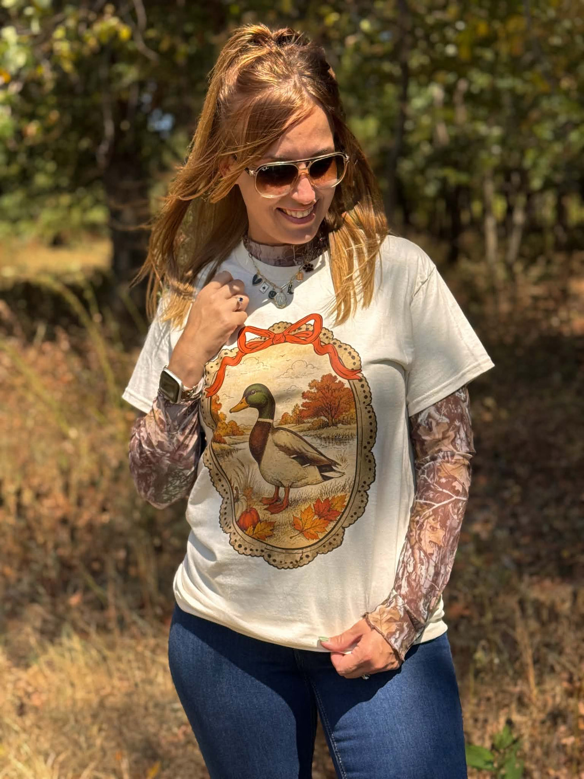 Short Sleeve "The Fall Mallard" Tee