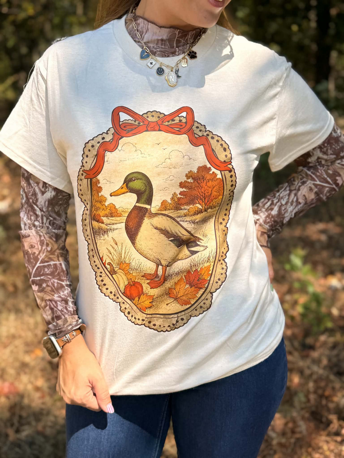 Short Sleeve "The Fall Mallard" Tee