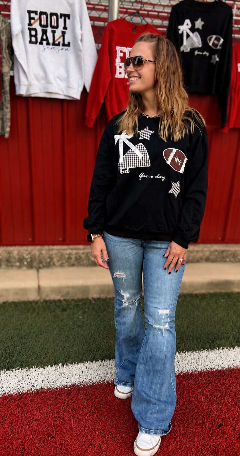 Black Gameday Sweatshirt