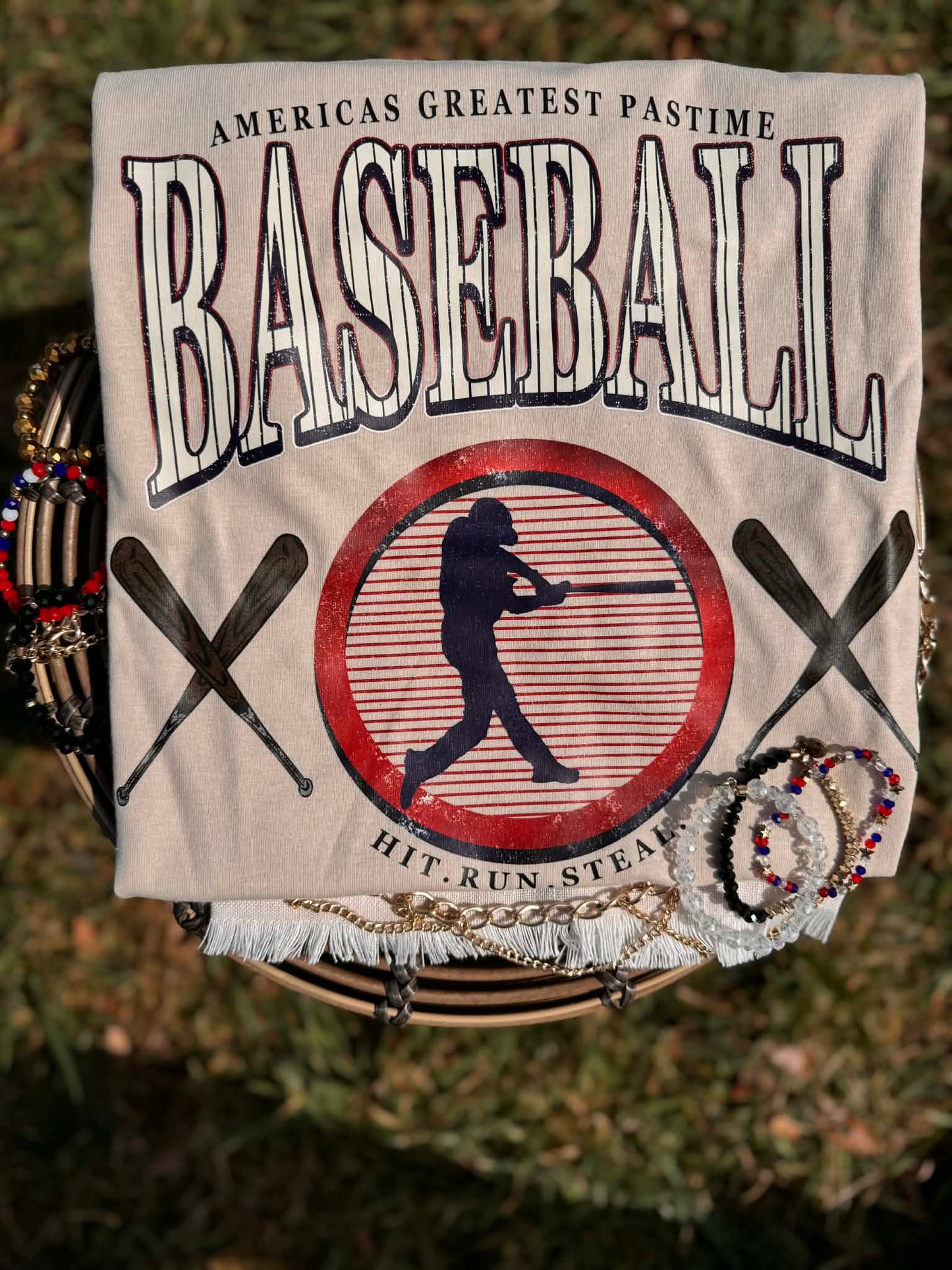 America's Greatest Pastime: Baseball Tee