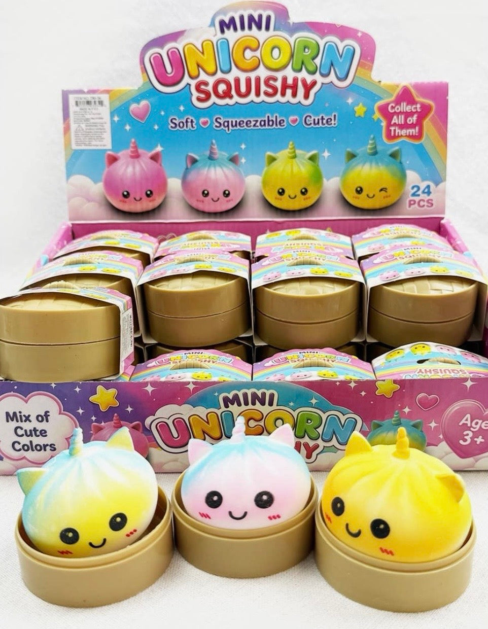 Mini Unicorn Squishy Dumplings