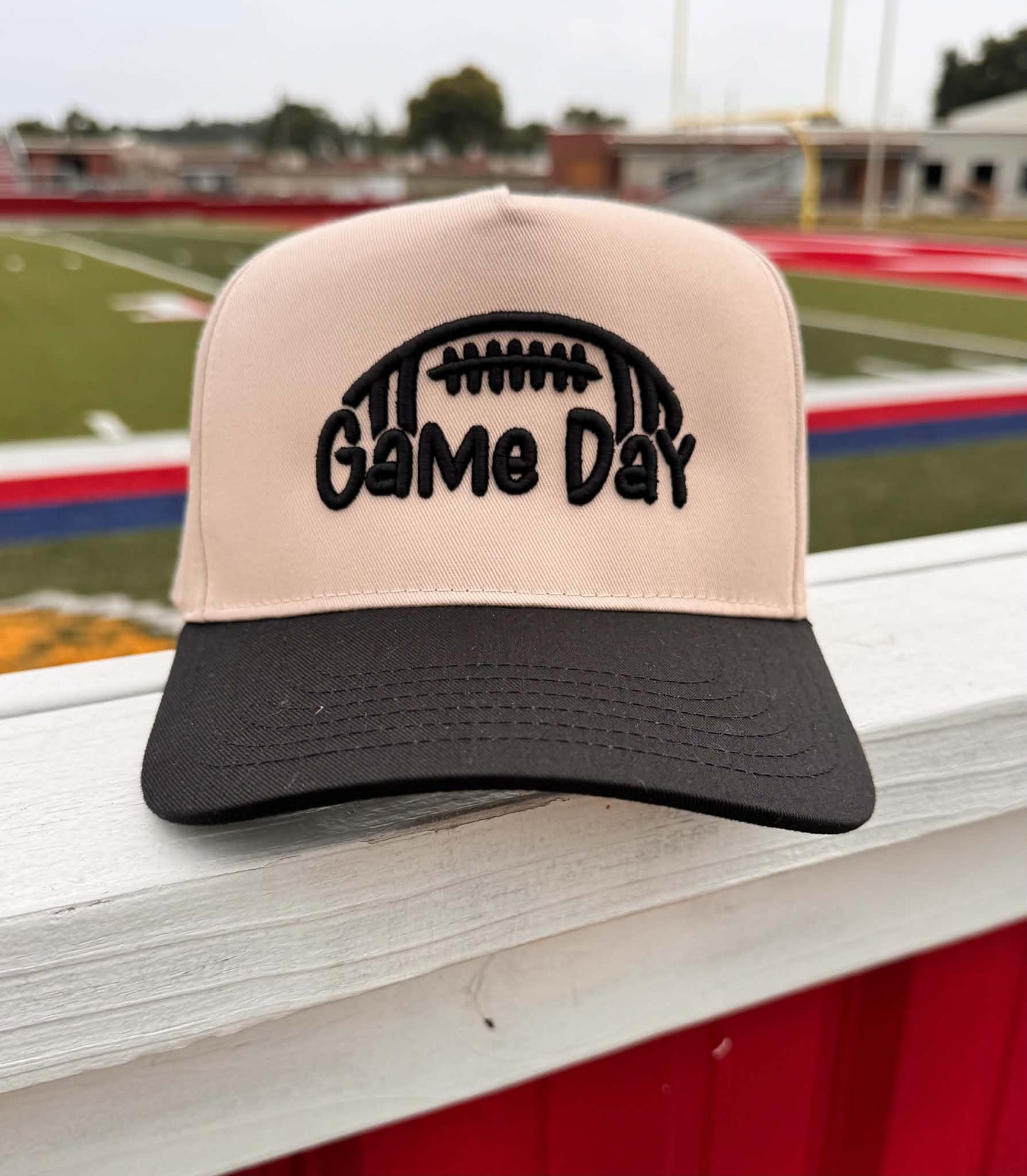 Black Game Day Hat