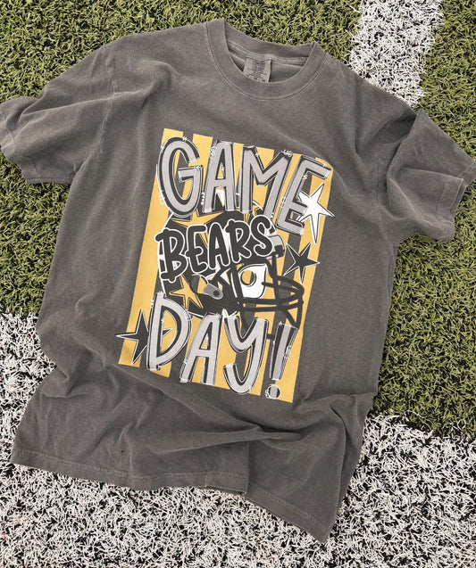 Pepper "Game Day Bears" Tee 🖤💛🏈