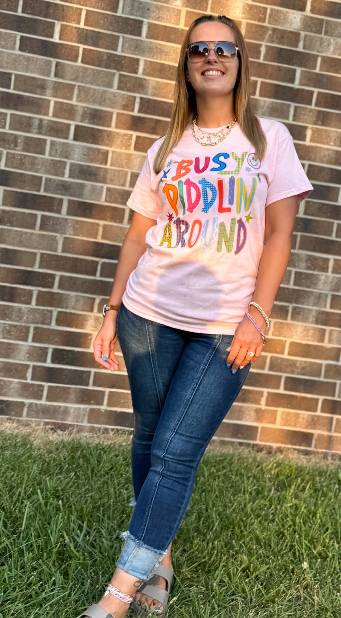 "Busy Piddlin' Around" Tee