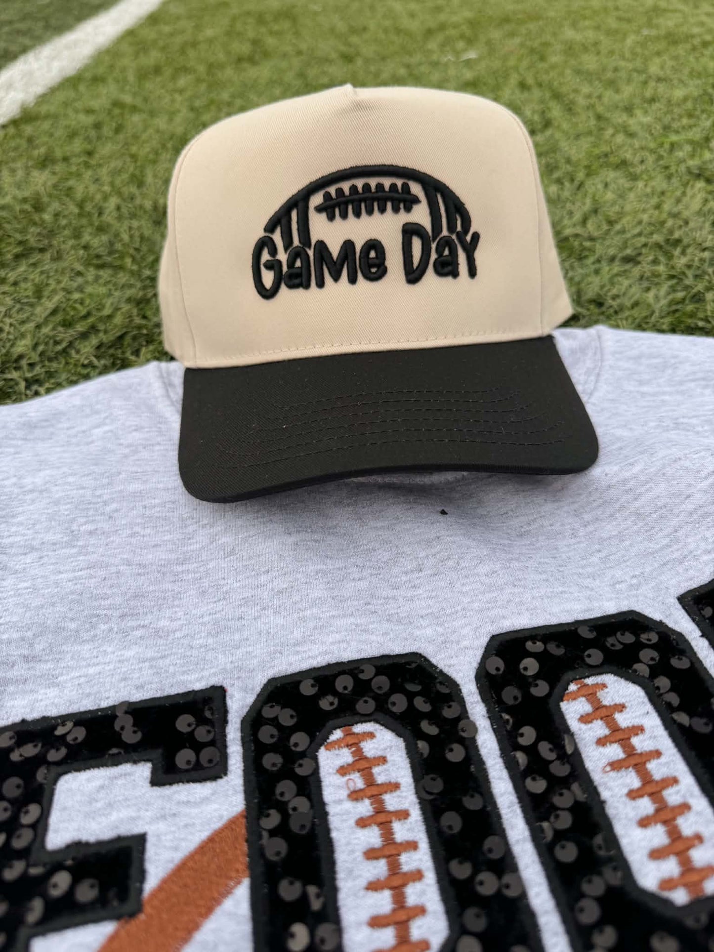 Black Game Day Hat