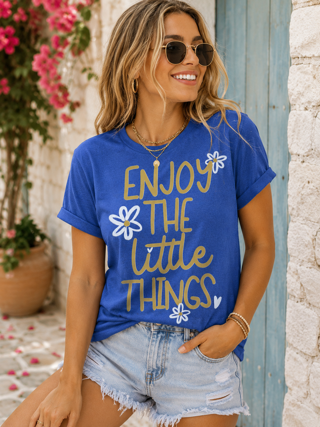 Enjoy The Little Things Tee