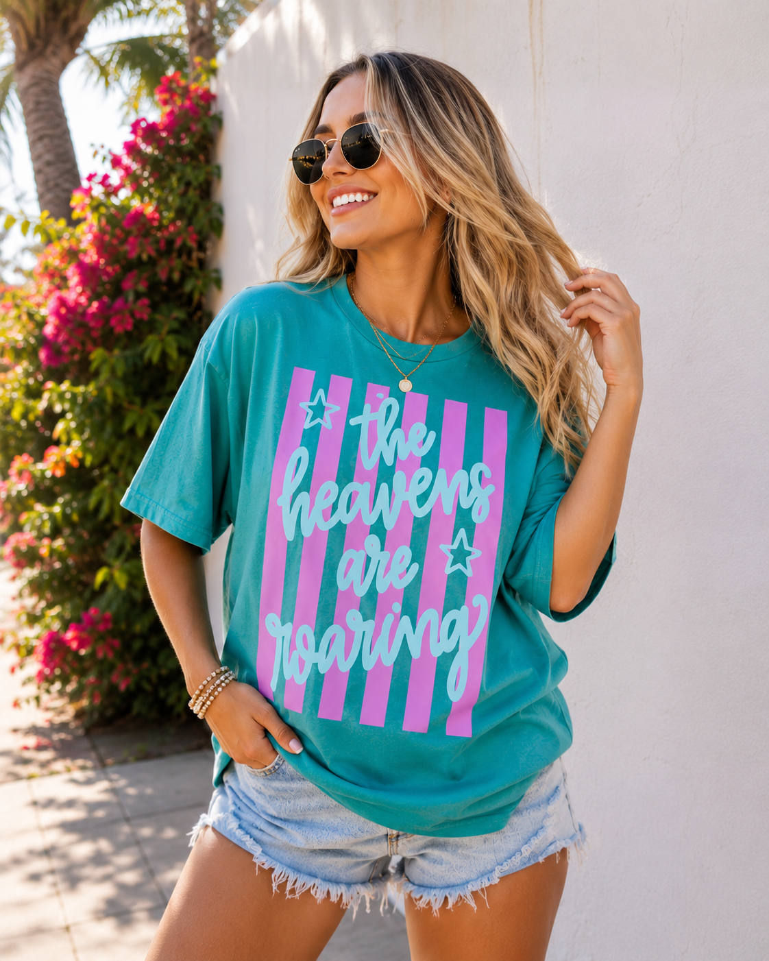 "The Heavens Are Roaring" Tee