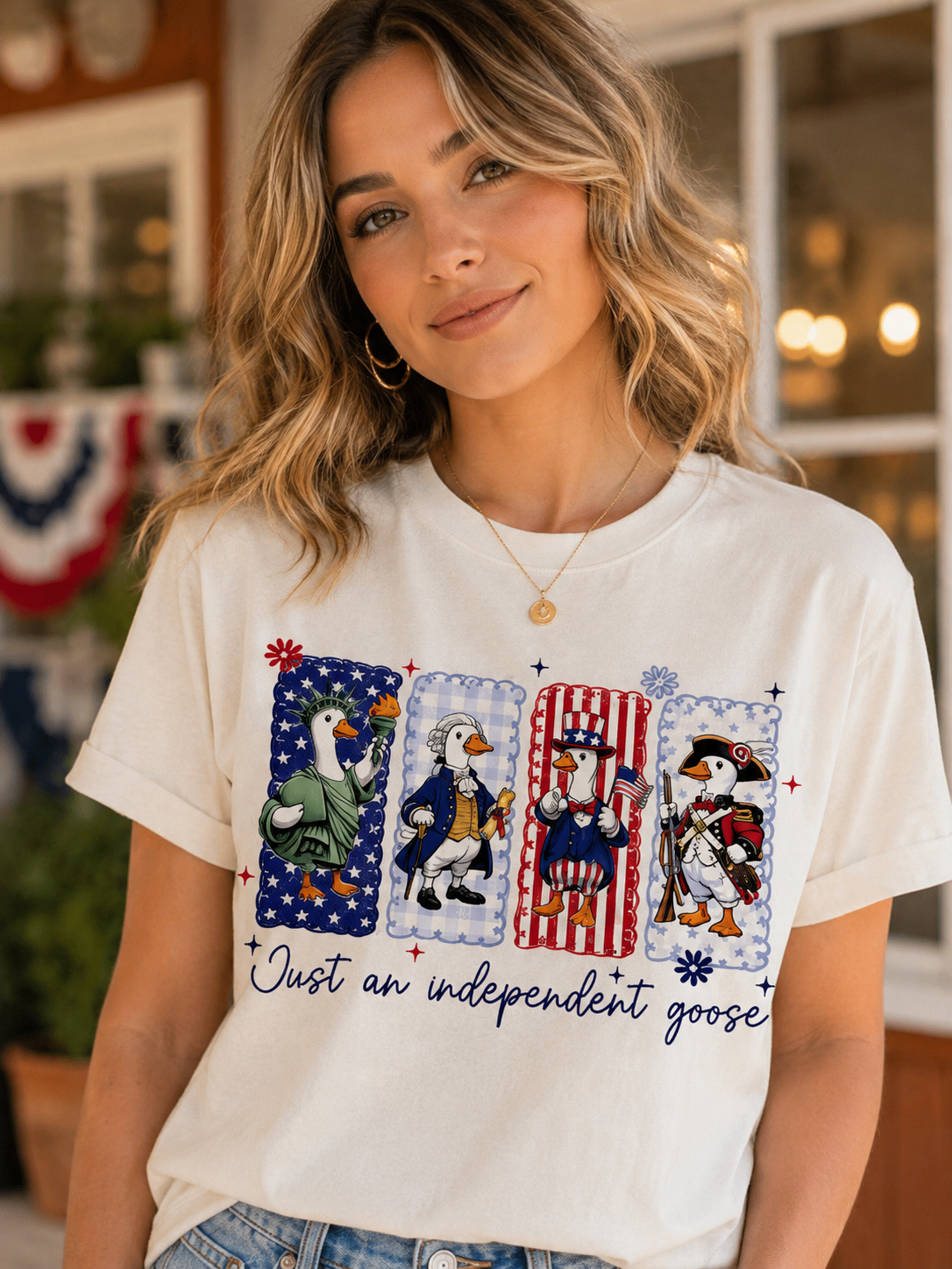 "Just An Independent Goose" Tee