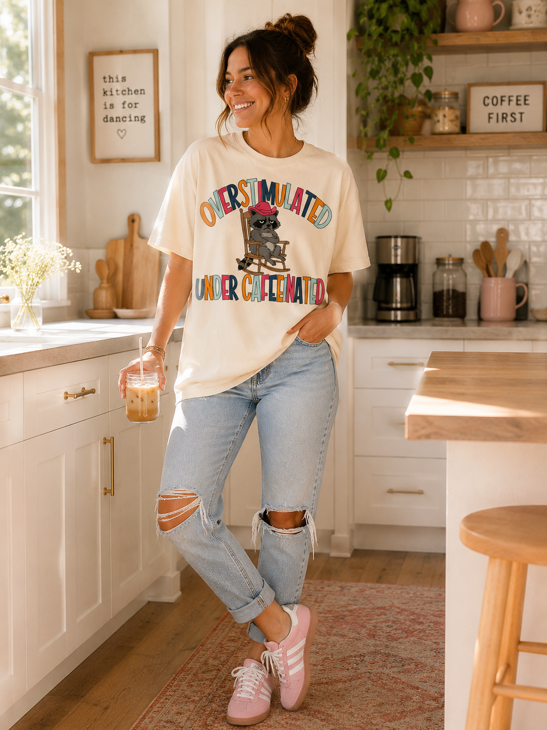 Overstimulated, Undercaffeinated Tee