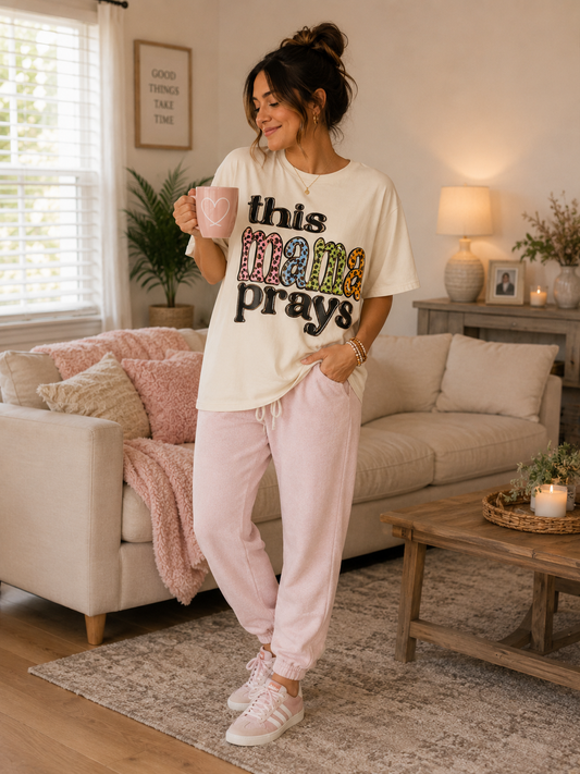 This Mama Prays Tee