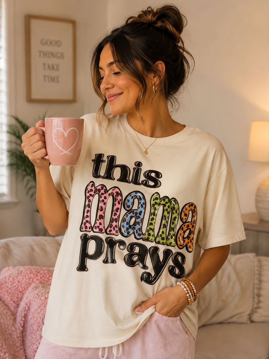 This Mama Prays Tee