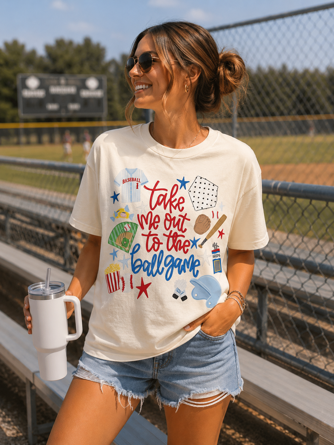 Take Me Out To The Ballgame Tee