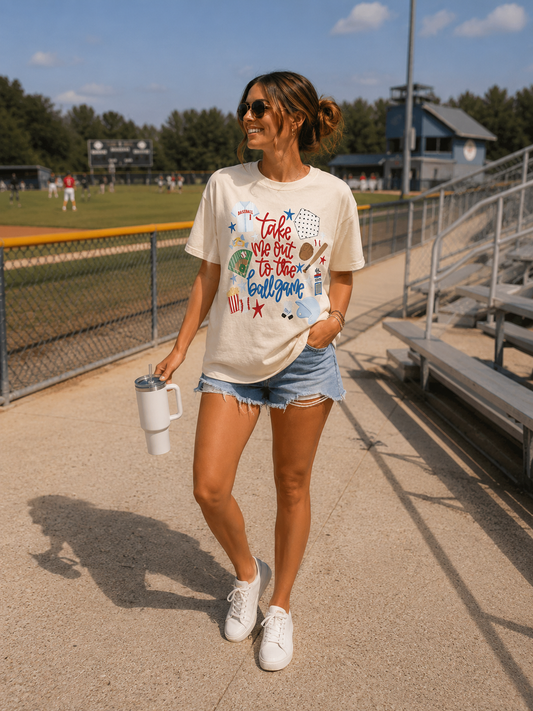 Take Me Out To The Ballgame Tee