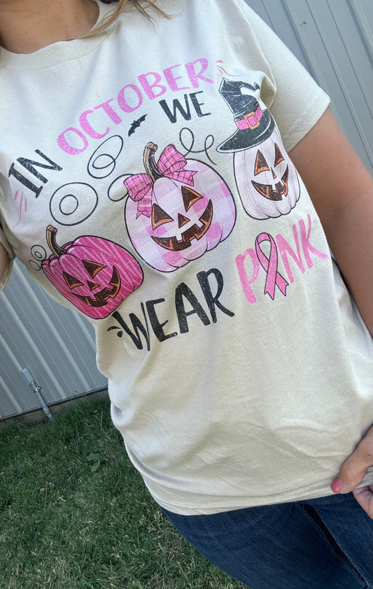 breast cancer awareness graphic tee