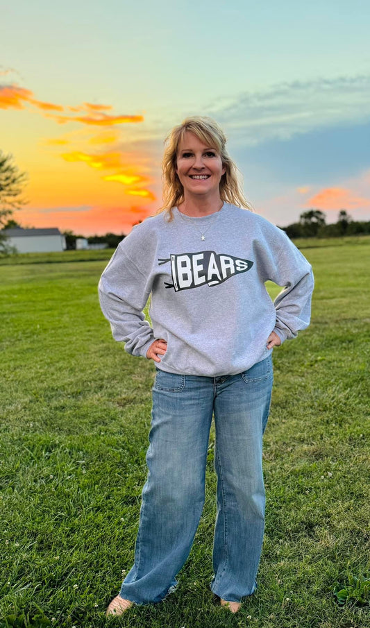 bear graphic sweatshirt