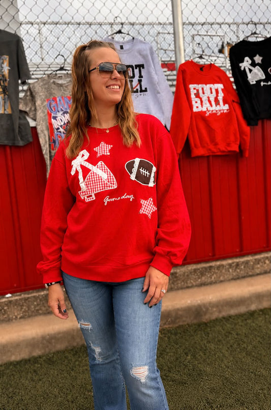 Red Gameday Sweatshirt