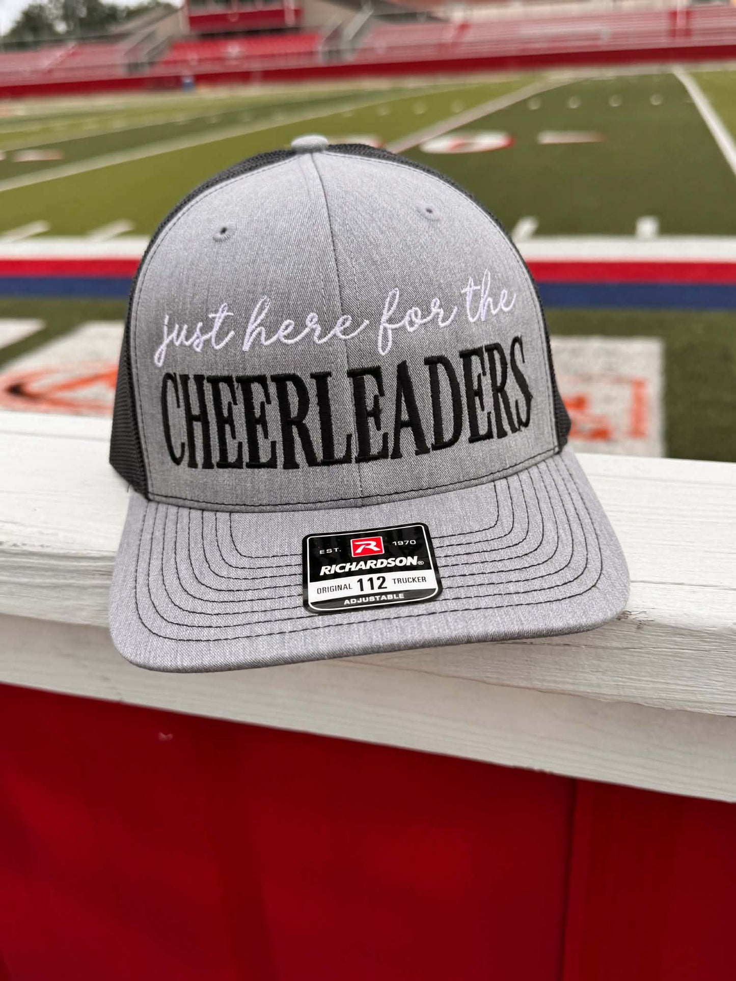"Just Here for the Cheerleaders" Hat