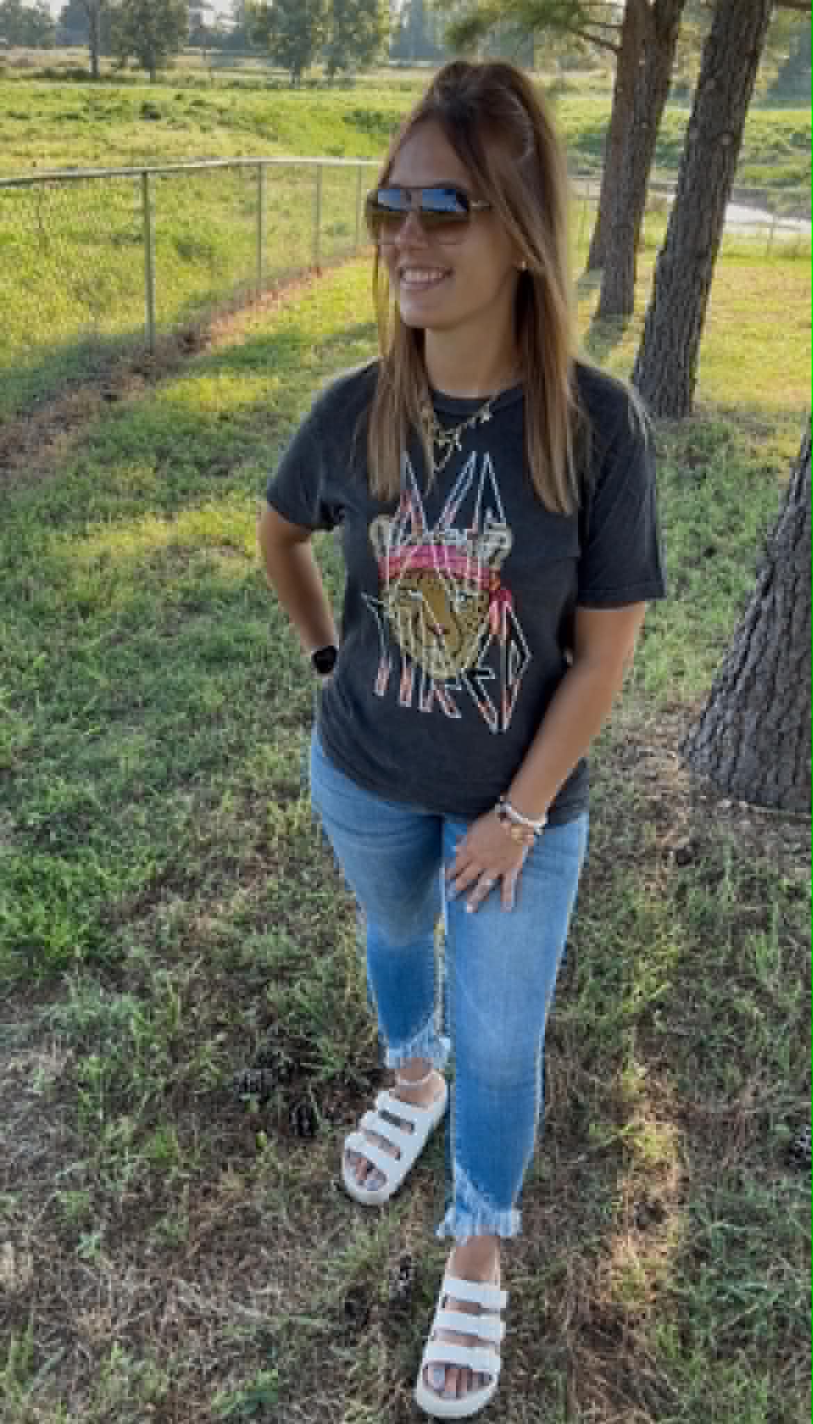 "Def Tired" Acid Wash Tee