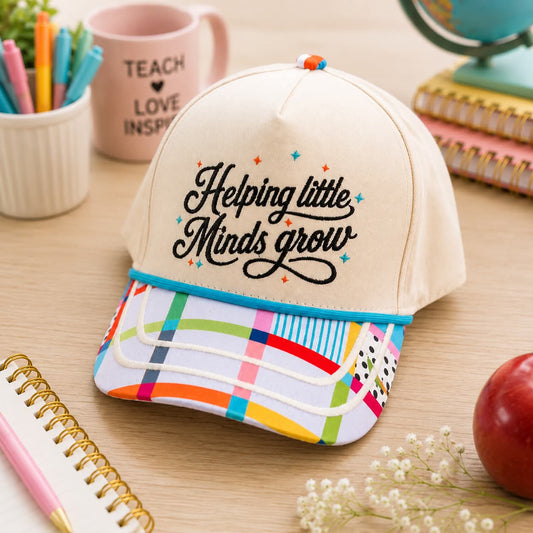 "Helping Little Minds Grow" Trucker Hat