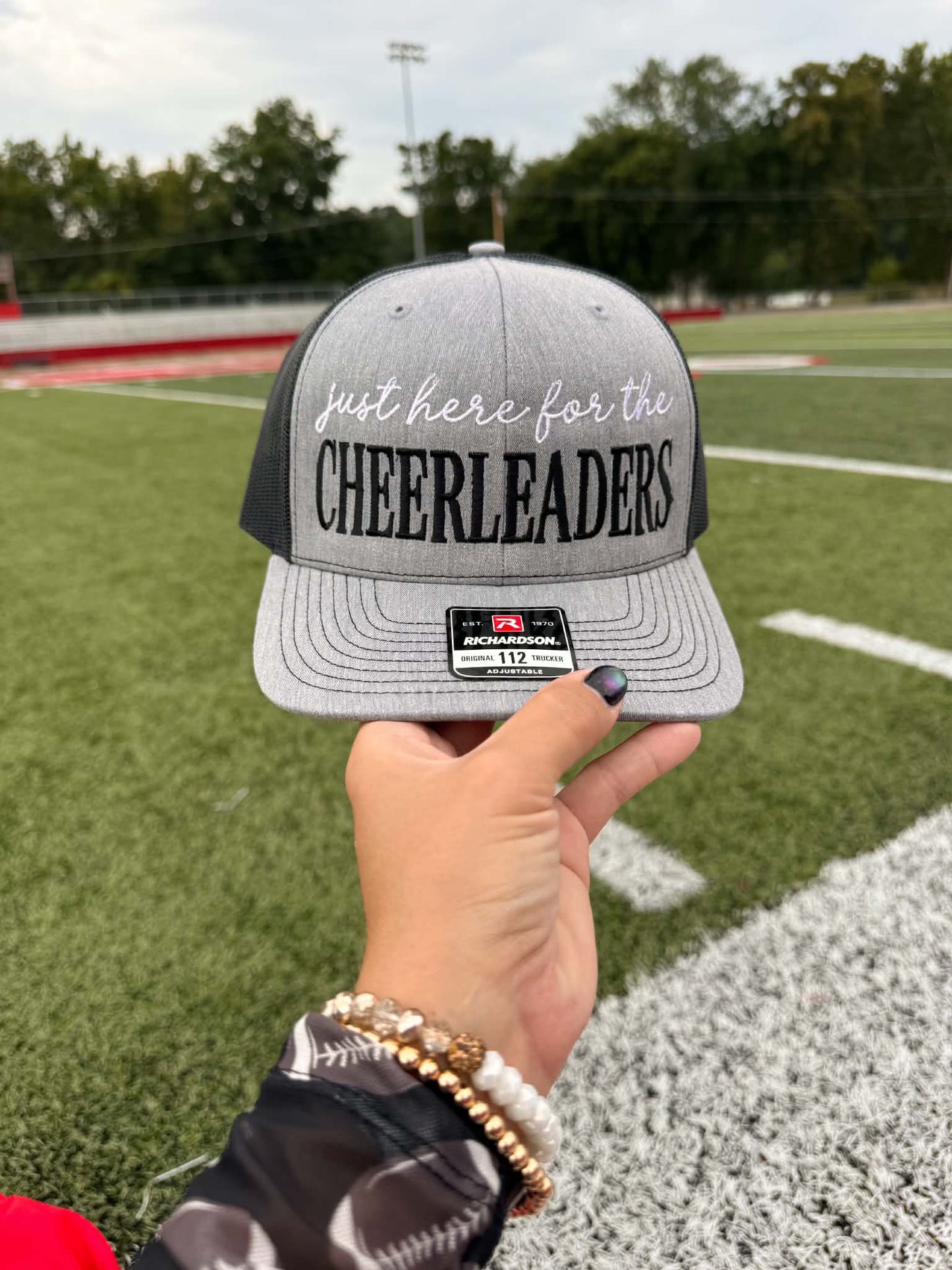 "Just Here for the Cheerleaders" Hat