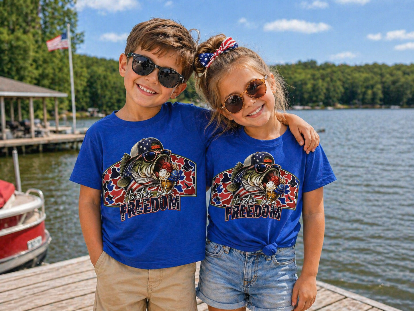 Royal "Tastes Like Freedom" Tee